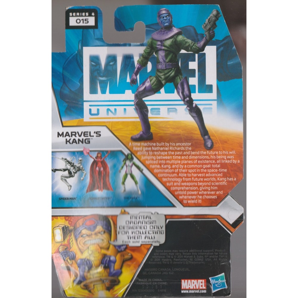 MARVEL'S KANG MARVEL UNIVERSE ACTION FIGURE 3.75