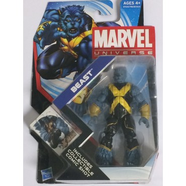 BEAST  MARVEL UNIVERSE ACTION FIGURE  3.75" - 9 CM SERIE 4  HASBRO 37522