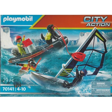 PLAYMOBIL CITY ACTION 70141 WATER RESQUE WITH DOG