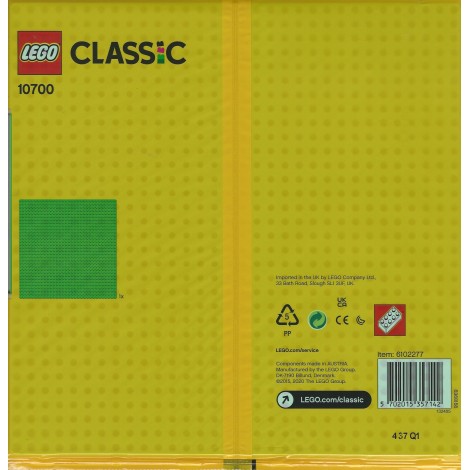 LEGO CLASSIC 10714 BLUE BASEPLATE