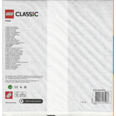 LEGO CLASSIC 10714 BASE BLU