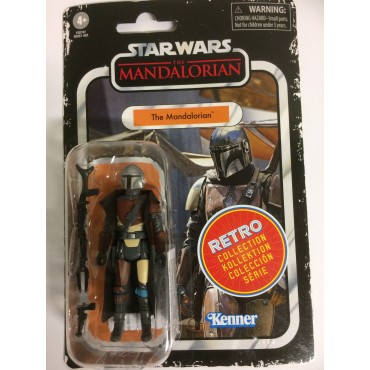 THE MANDALORIAN  ACTION FIGURE  3.75" - 9 CM STAR WARS KENNER RETRO COLLECTION HASBRO F2019