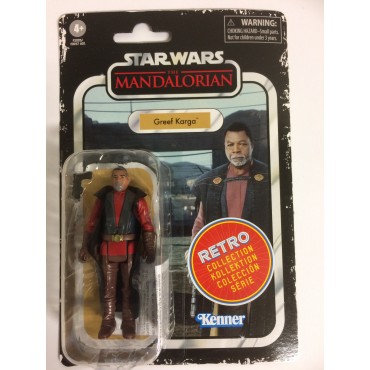 GREEF KARGA  ACTION FIGURE  3.75" - 9 CM STAR WARS KENNER RETRO COLLECTION HASBRO F2025