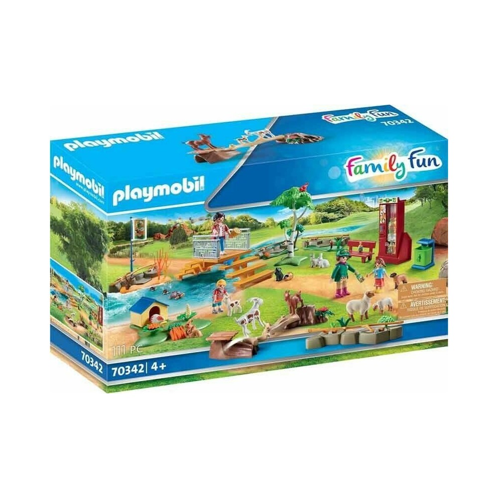 PLAYMOBIL FAMILY FUN 70342 PETTING ZOO