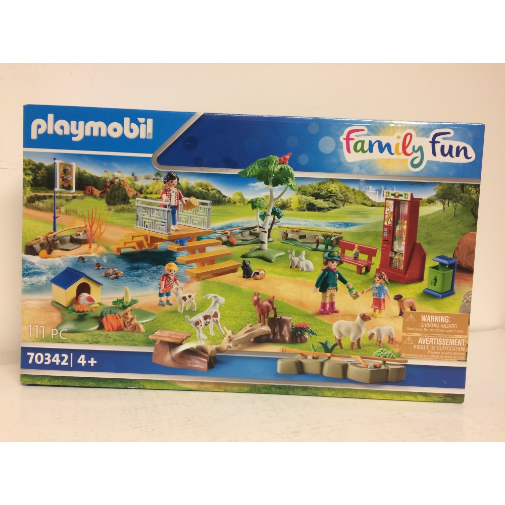  PLAYMOBIL Petting Zoo : Toys & Games