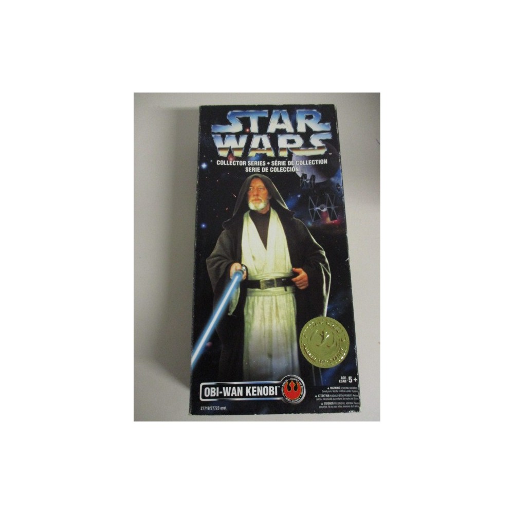 STAR WARS 12" ACTION FIGURE OBI WAN KENOBI Canadian market edition Collector series