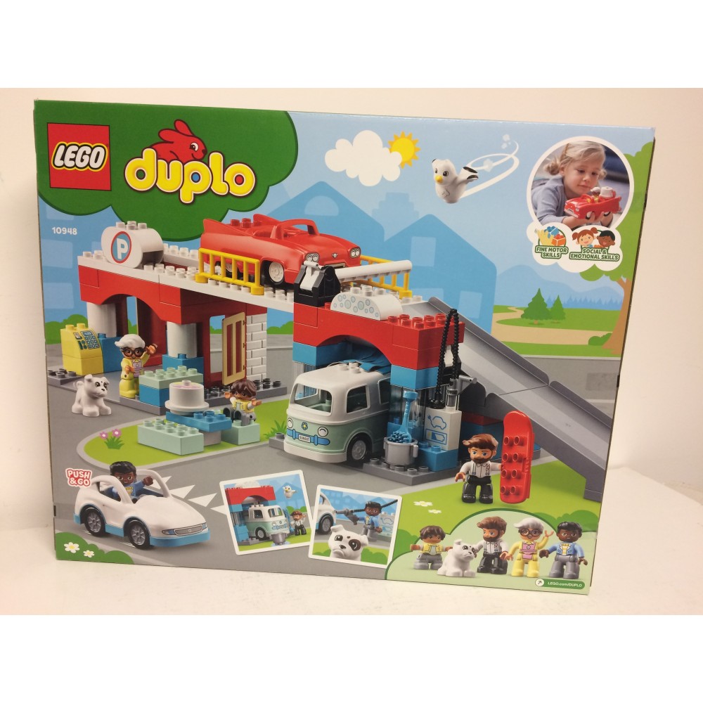 Lego 10948 Garage Lego Duplo Lego Duplo Parking Garage And Car
