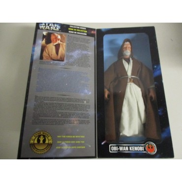 STAR WARS 12" ACTION FIGURE OBI WAN KENOBI Canadian market edition Collector series