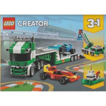 LEGO CREATOR 3 IN 1 RACE CAR TRANSPORTER