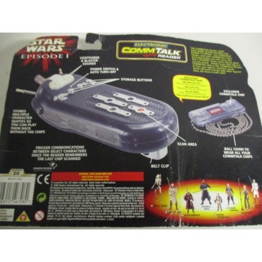 STAR WARS ELECTRONIC COMM TALK READER damaged package