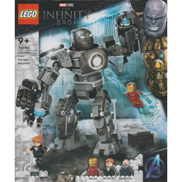 LEGO SUPER HEROES 76190 IRON MAN:  MONGER SCATENA IL CAOS