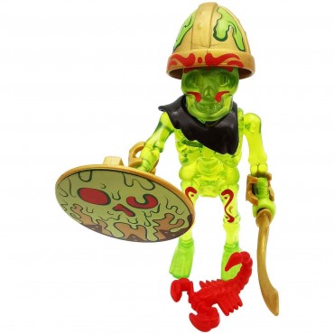 PLAYMOBIL NOVELMORE FI?URES 70752  04 SKELETON WITH SHIELD & SCORPION  -SAL'AHARI SKELETON ARMY