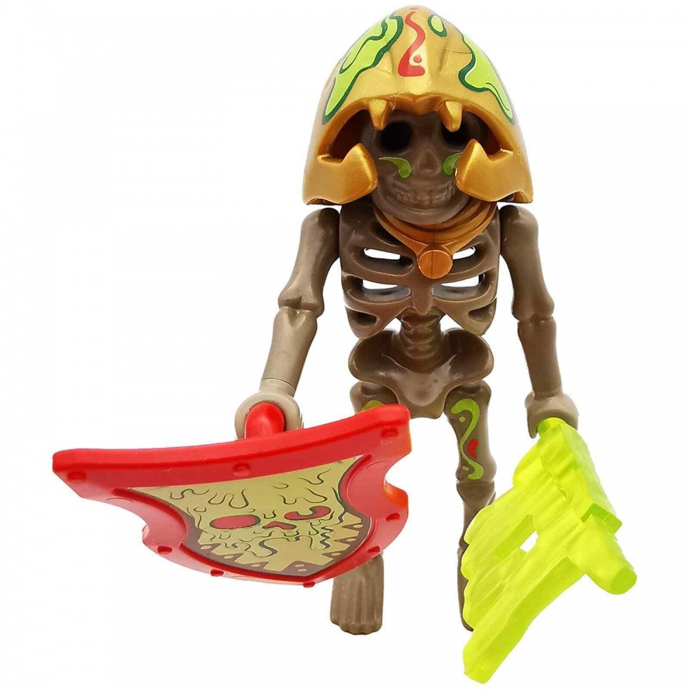 PLAYMOBIL NOVELMORE FI?URES 70752  02 SKELETON WITH ARCH -SAL'AHARI SKELETON ARMY