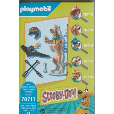 PLAYMOBIL SCOOBY DOO 70712 SCOOBY VIGILE DEL FUOCO