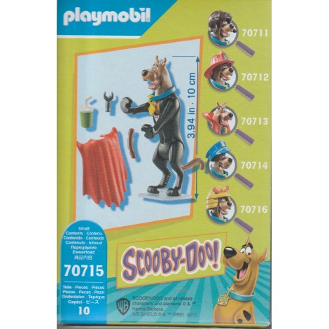 PLAYMOBIL SCOOBY DOO 70711 SCOOBY CON JET PACK