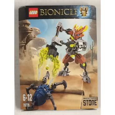 LEGO BIONICLE 70779 scatola danneggiata PROTETTORE DELLA PIETRA