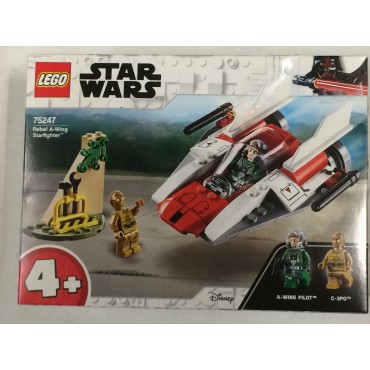 LEGO STAR WARS 75247 scatola danneggiata  REBEL A WING STAR FIGHTER