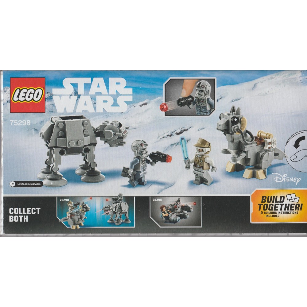 LEGO Star Wars AT-AT vs. Tauntaun Microfighters 75298 Building Kit