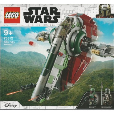 LEGO STAR WARS 75312 L'ASTRONAVE DI BOBA FETT