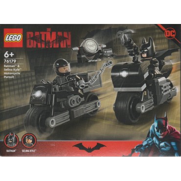 LEGO SUPER HEROES 76179 INSEGUIMENTO SULLA MOTO DI BATMAN E SELINA KYLE