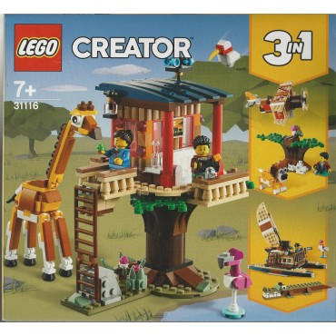 LEGO CREATOR 3 IN 1 31116 LA CASA SULL'AòBERO DEL SAFARI