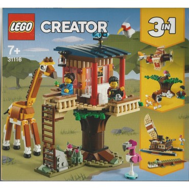 LEGO CREATOR 3 IN 1 31116 SAFARI WILDLIFE TREE HOUSE