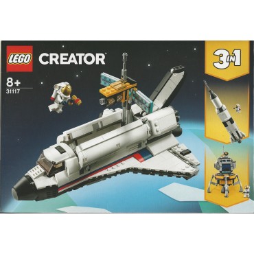 LEGO CREATOR 3 IN 1 31117 SPACE SHUTTLE ADVENTURE