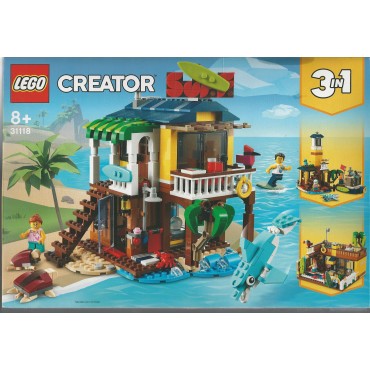 LEGO CREATOR 3 IN 1 31118 SURFER BEACH HOUSE