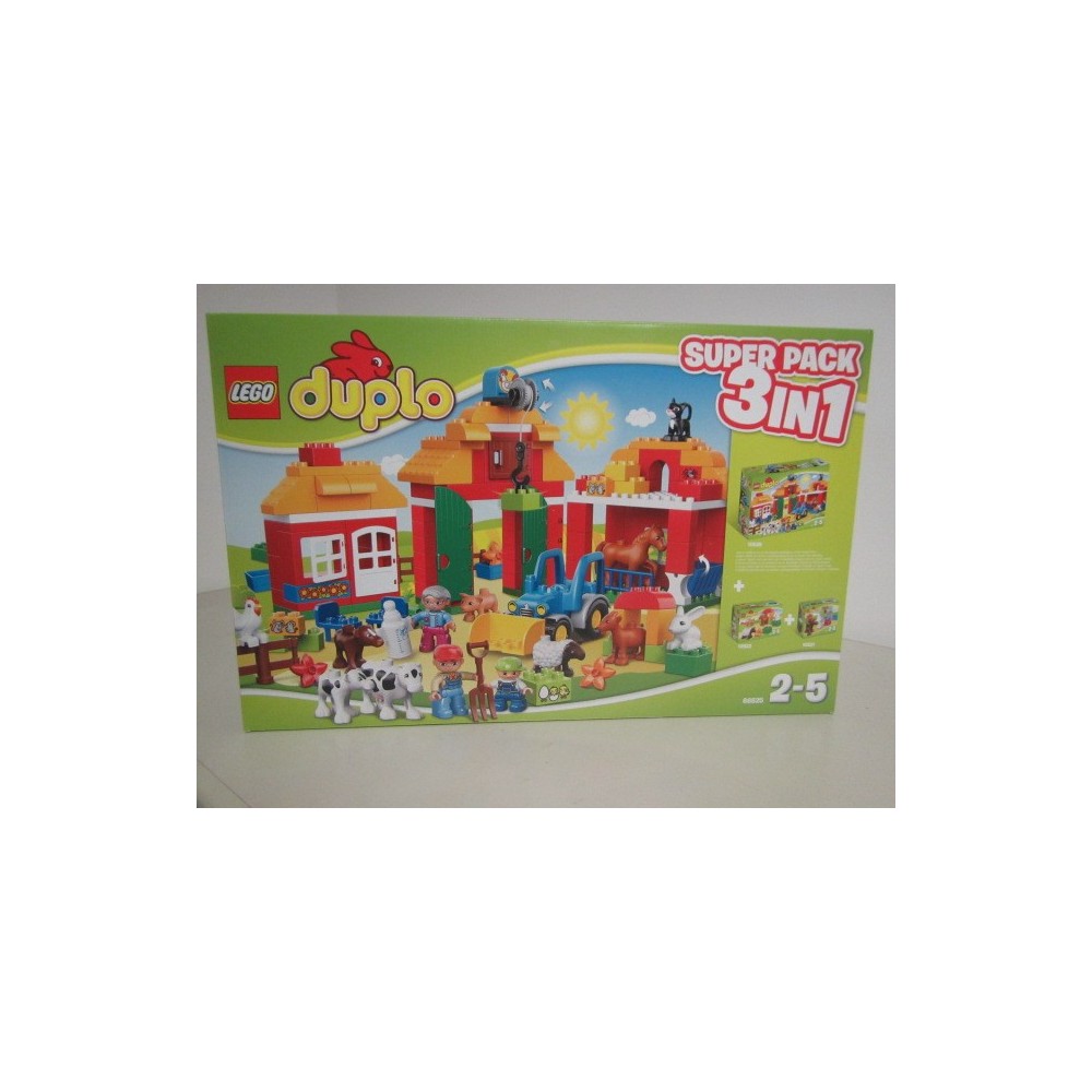 LEGO DUPLO 66525 SUPERPACK  BIG FARM including  sets 10525 + 10521 + 10522