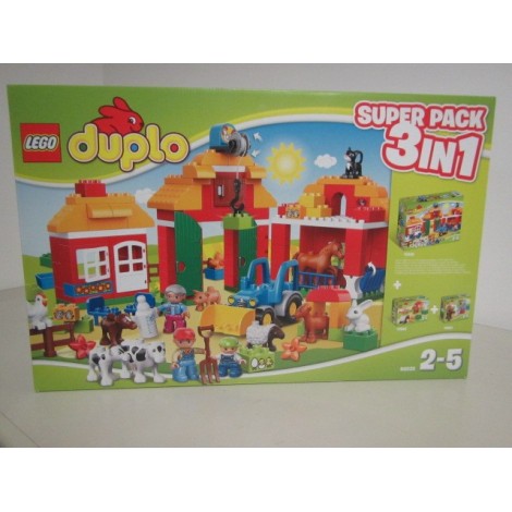 LEGO DUPLO 66525 SUPERPACK  BIG FARM including  sets 10525 + 10521 + 10522