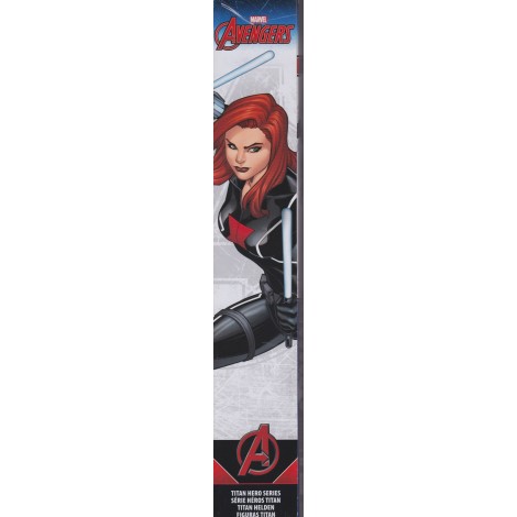 MARVEL AVENGERS  ACTION FIGURE 12 " - 30 cm BLACK WIDOW HASBRO B6534 / B6661 TITAN HERO SERIES