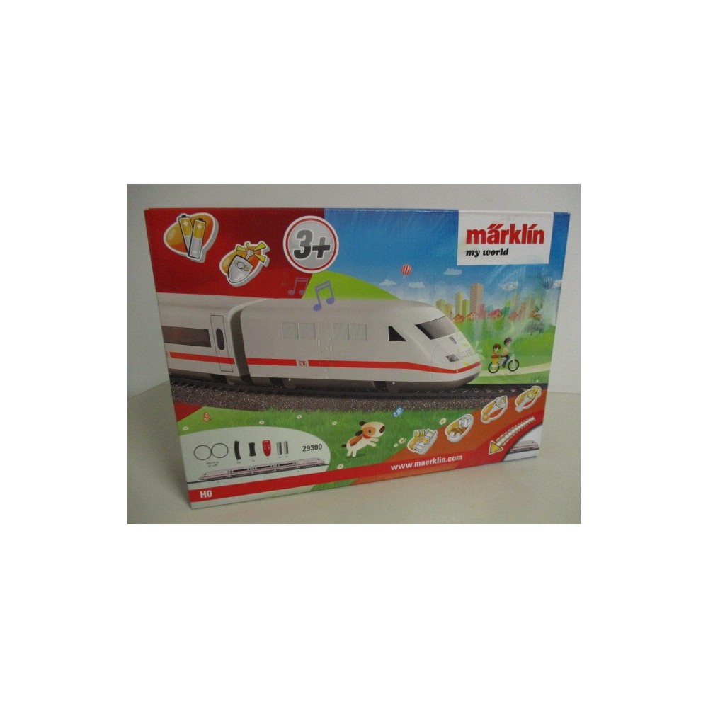 MARKLIN 29300 my world scala HO incl Batterie nuovo TRENO ICE DB