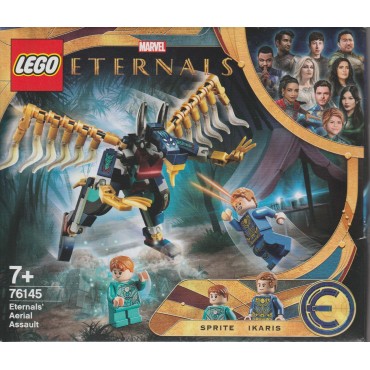 LEGO MARVEL SUPER HEROES 76145  damaged box ETERNALS' AERIAL ASSAULT