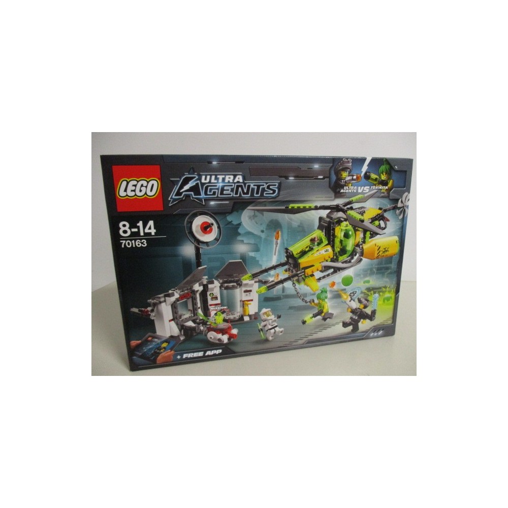 LEGO ULTRA AGENTS 70163 TOXIKITA TOXIC MELTDOWN
