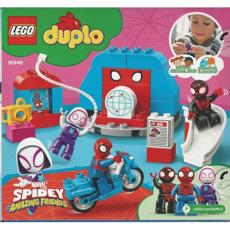 LEGO DUPLO 10940 SPIDER MAN HEADQUARTERS