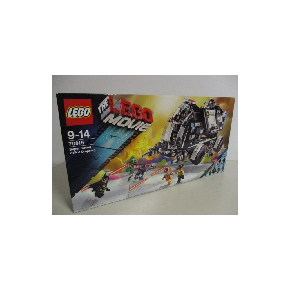LEGO MOVIE 70815 SUPER SECRET POLICE DROPSHIP