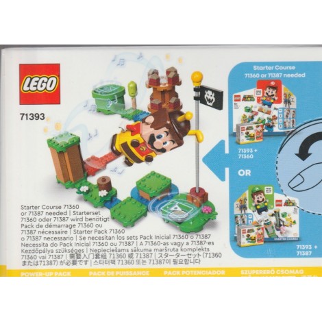 LEGO SUPER MARIO 71392 FROG MARIO POWER PACK