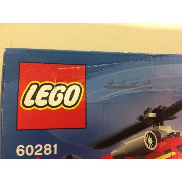 LEGO CITY 60281 scatola danneggiata ELICOTTERO ANTINCENDIO