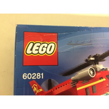 LEGO CITY 60281 scatola danneggiata ELICOTTERO ANTINCENDIO
