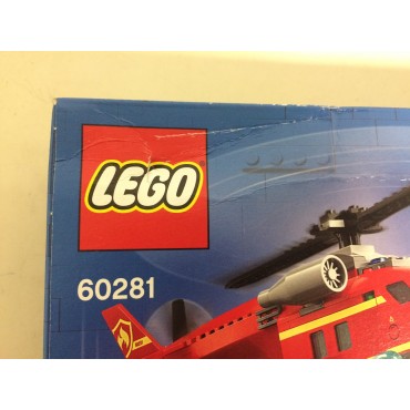 LEGO CITY 60281 damaged box FIRE RESCUE HELICOPTER