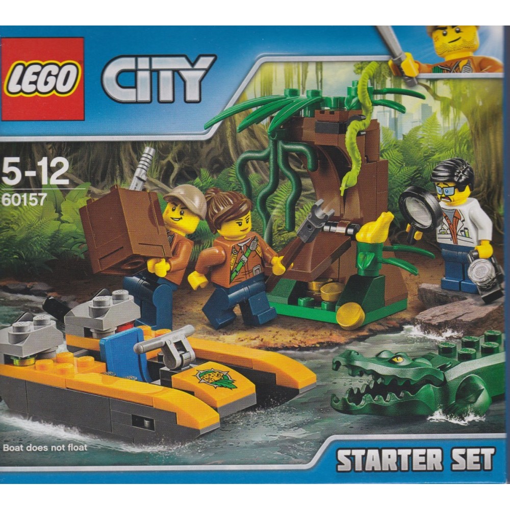 LEGO CITY 60157 STARTER SET DELLA GIUNGLA