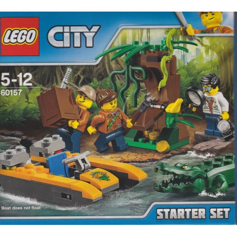 LEGO CITY 60157 STARTER SET DELLA GIUNGLA