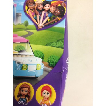 copy of LEGO FRIENDS 41443 damaged box OLIVIA'S ELECTRIC CAR