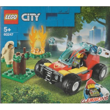copy of LEGO CITY 60247 damaged box  FOREST FIRE