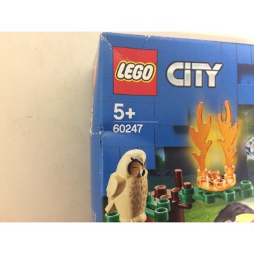 copy of LEGO CITY 60247 damaged box  FOREST FIRE