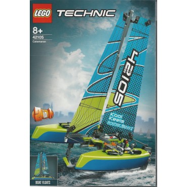 LEGO TECHNIC 42105 scatola danneggiata IL CATAMARANO