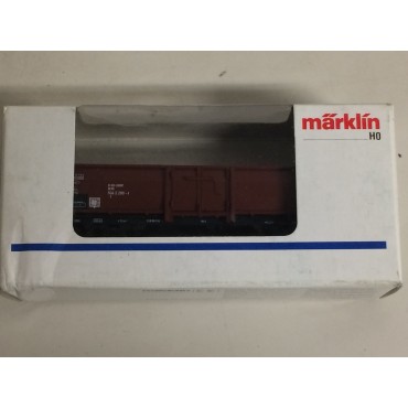 MARKLIN scale  H0 4602 OPEN FREIGHT WAGON used with original box