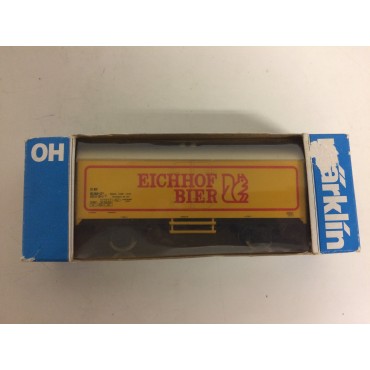 MARKLIN scale H0 4420 EICHHOF BEER TANK CAR used with original box