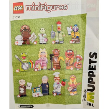 LEGO MINIFIGURES 71033 02 DR. BUNSEN HONEYDEW SERIE : DISNEY THE MUPPETS