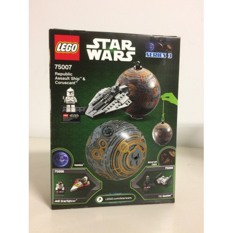 LEGO STAR WARS 75007 REPUBLIC ASSAULT SHIP AND CORUSCANT